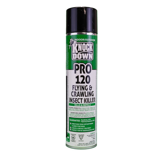 Insecticide pour insectes volants et rampants - Pro 120 - Knock Down
