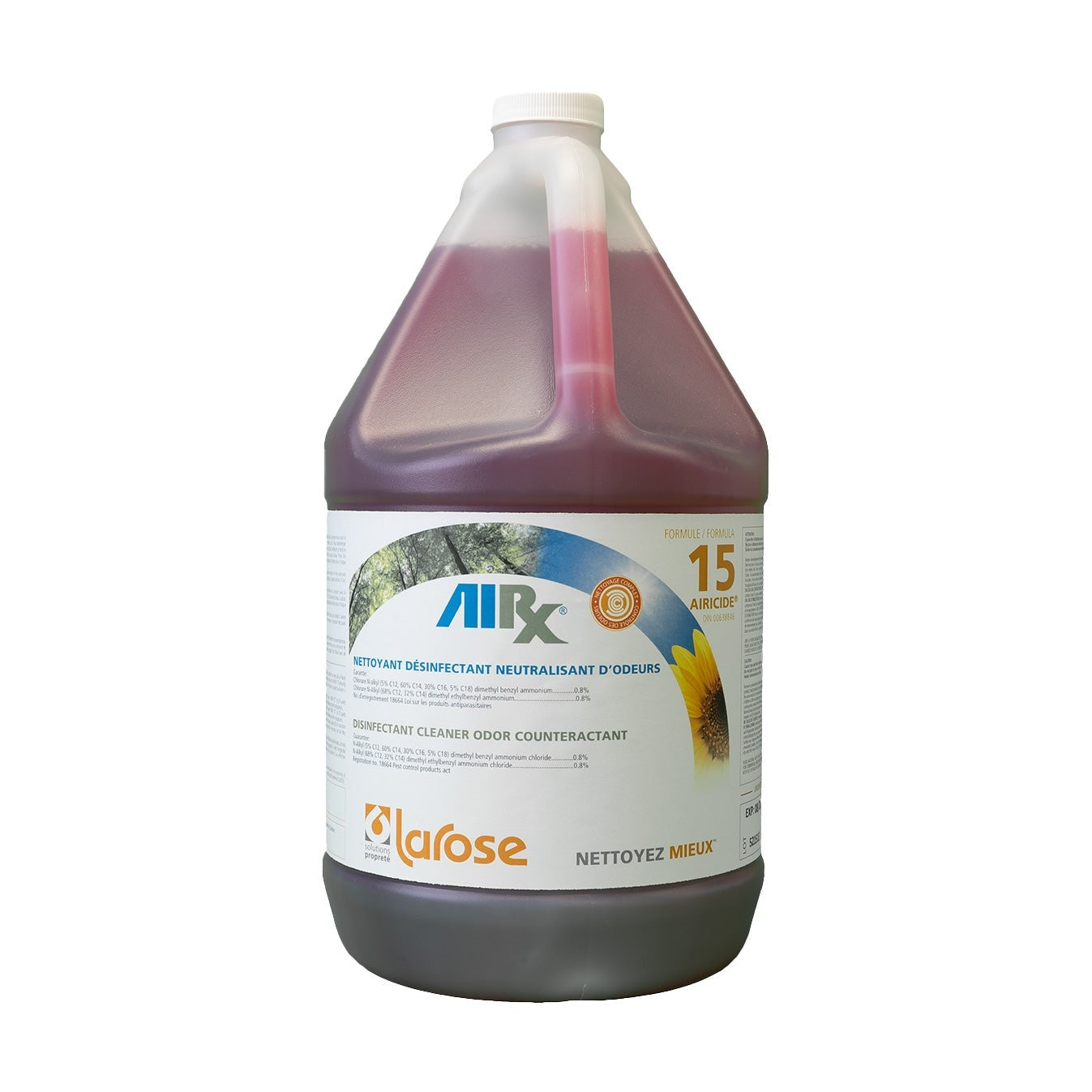 Cleaner, disinfectant, odor neutralizer - AIRX15 - Larose