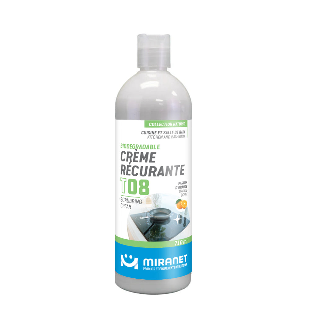 crème récurante au parfum d'orange t08 710ml bio