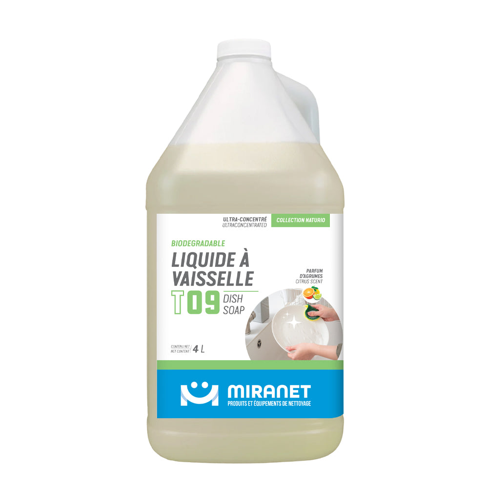 liquide vaisselle parfum agrumes biodégradable 4l t09 miranet