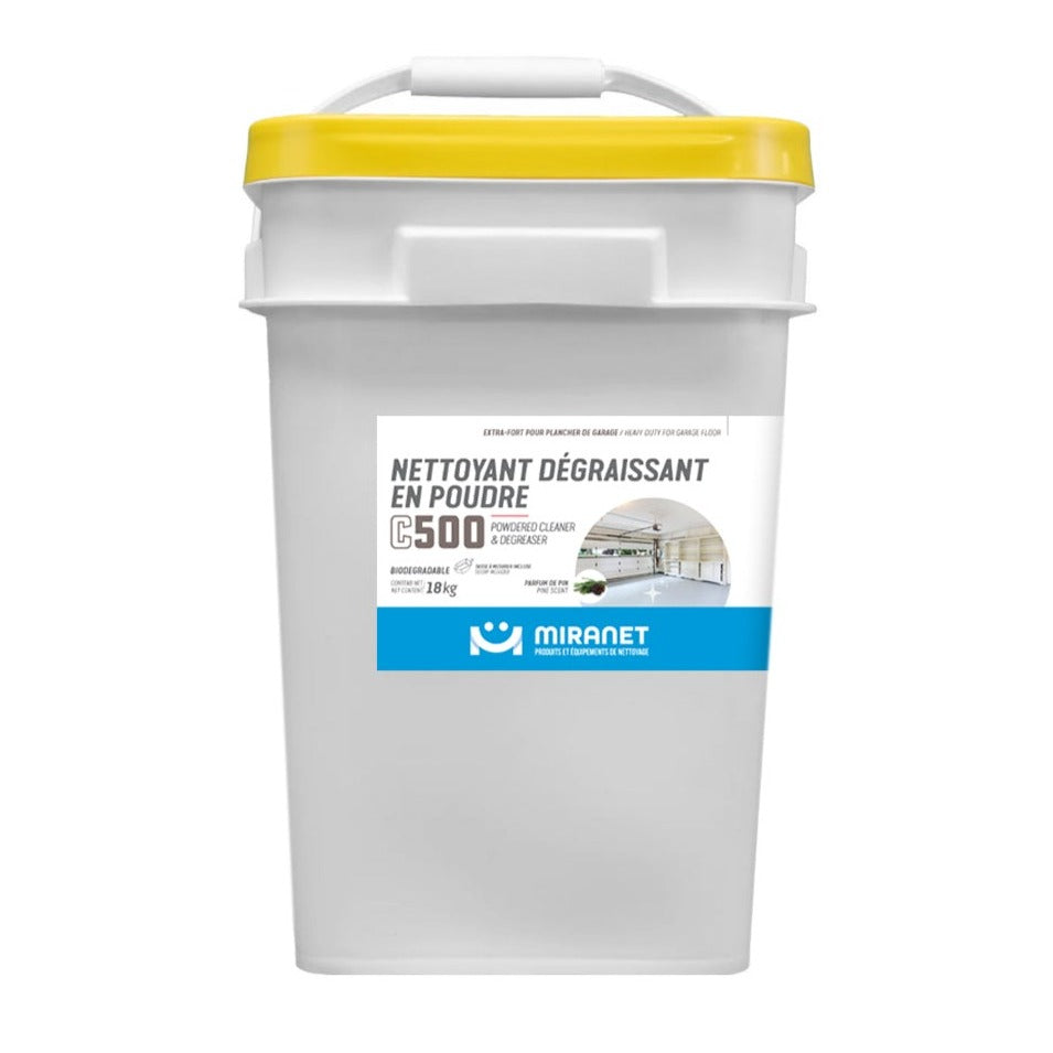 Powdered degreasing cleaner - C500 - Miranet