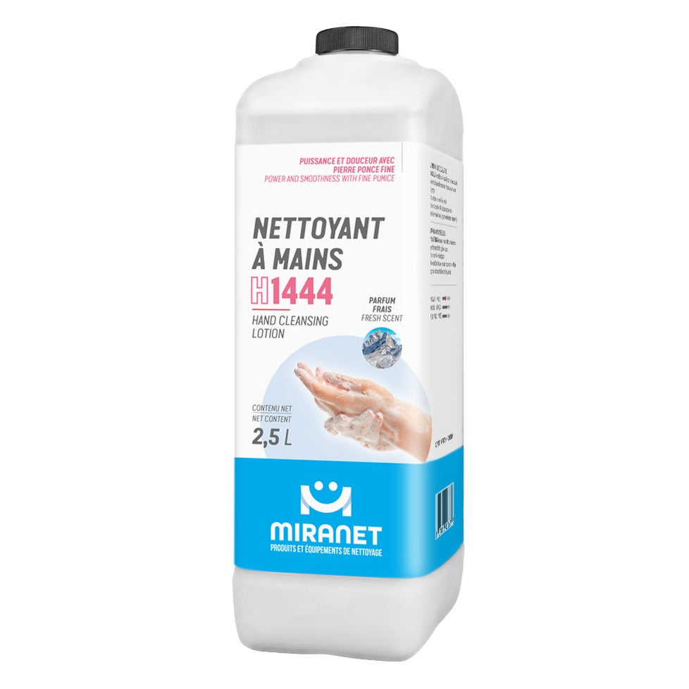 nettoyant mains pierre ponce fine h1444 2,5L parfum frais miranet