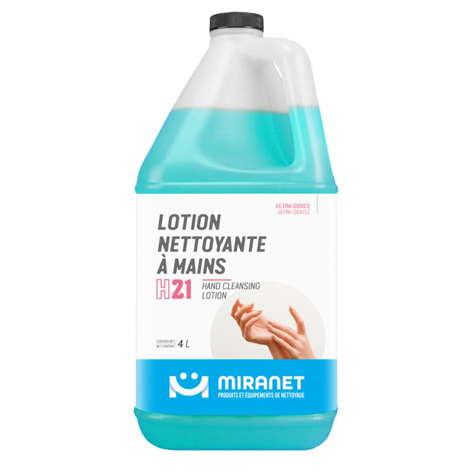 Lotion nettoyante à mains ultra-douce H21 4L Miranet