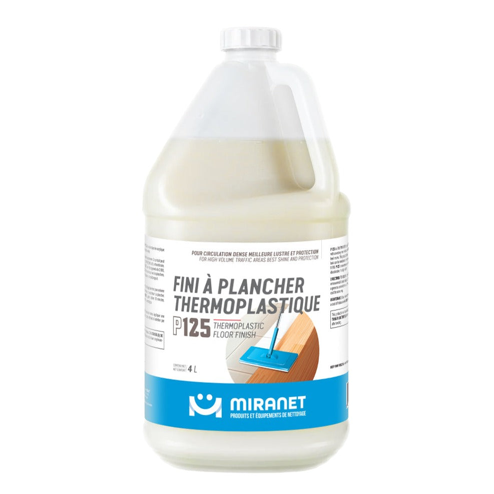 Fini à plancher thermoplastique circulation dense 4L P125 Miranet