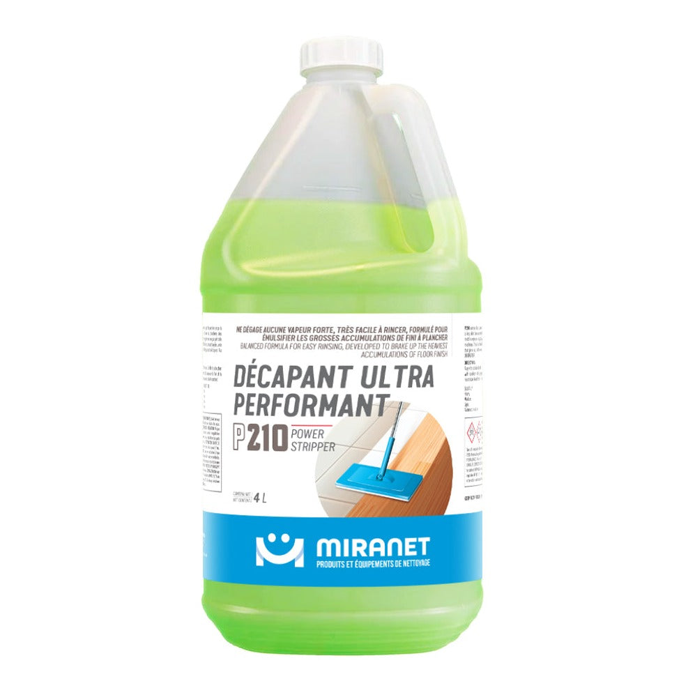 Décapant ultra performant aucune vapeur facile rincer 4L P210 Miranet