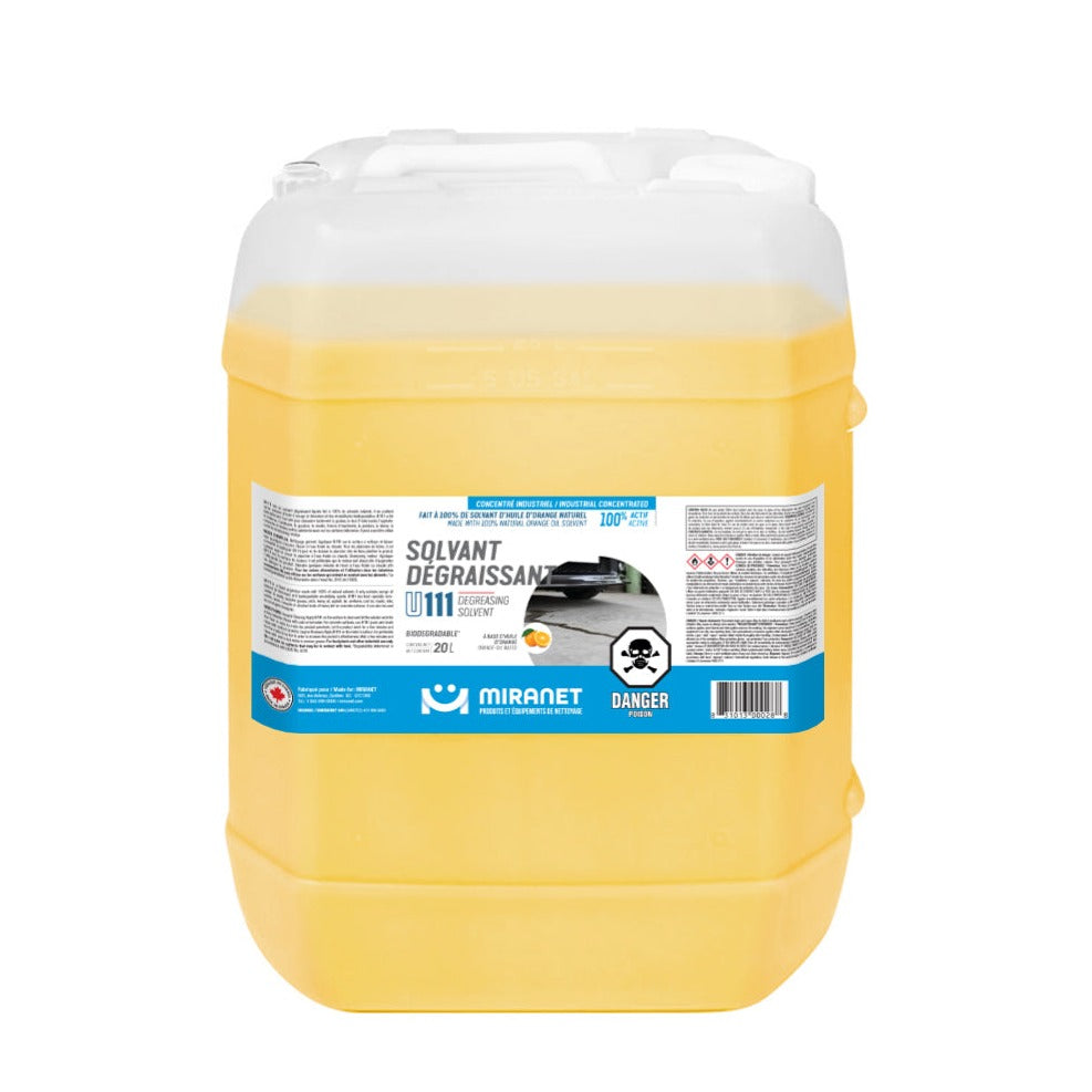 U111 degreasing solvent, orange