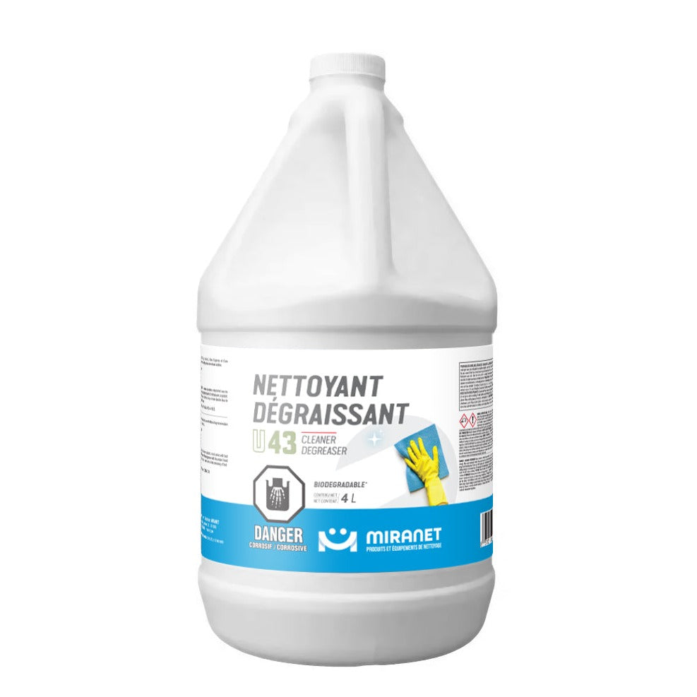 Nettoyant dégraissant U43 - Miranet