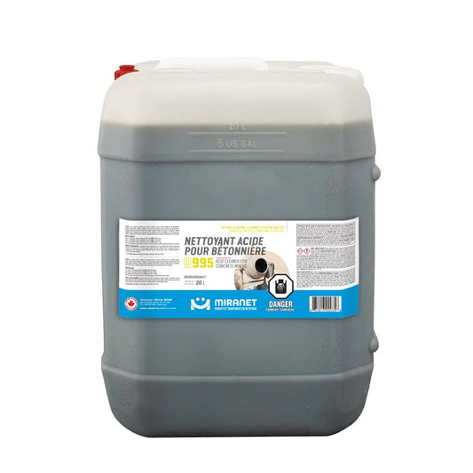 Nettoyant acide pour bétonnière - U995 - Miranet