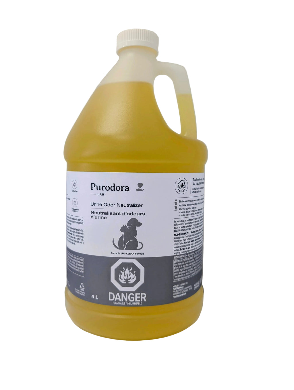 Neutralisant d'odeurs d'urine - Prêt à l'emploi - Purodora