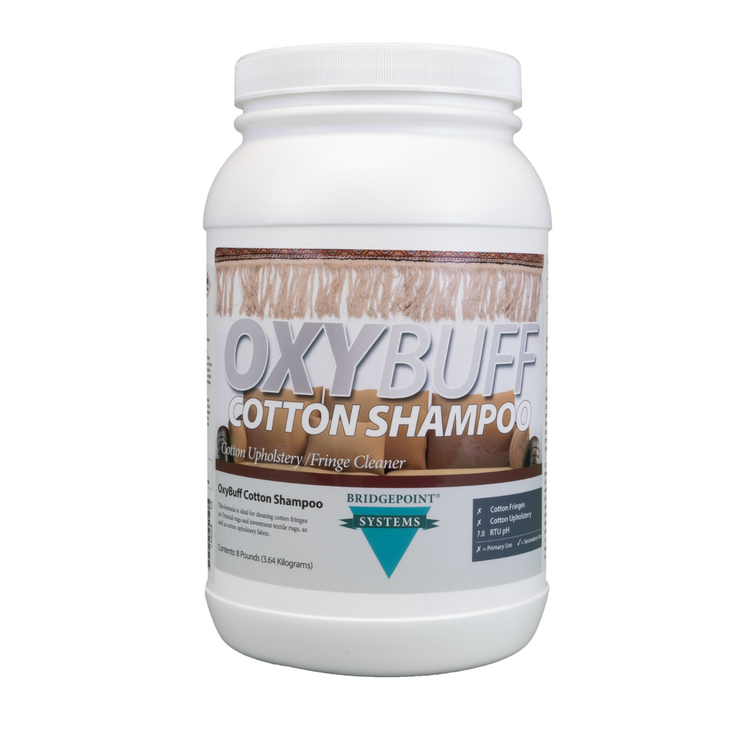 shampooing tapis oxybuff cotton bridgepoint system miranet
