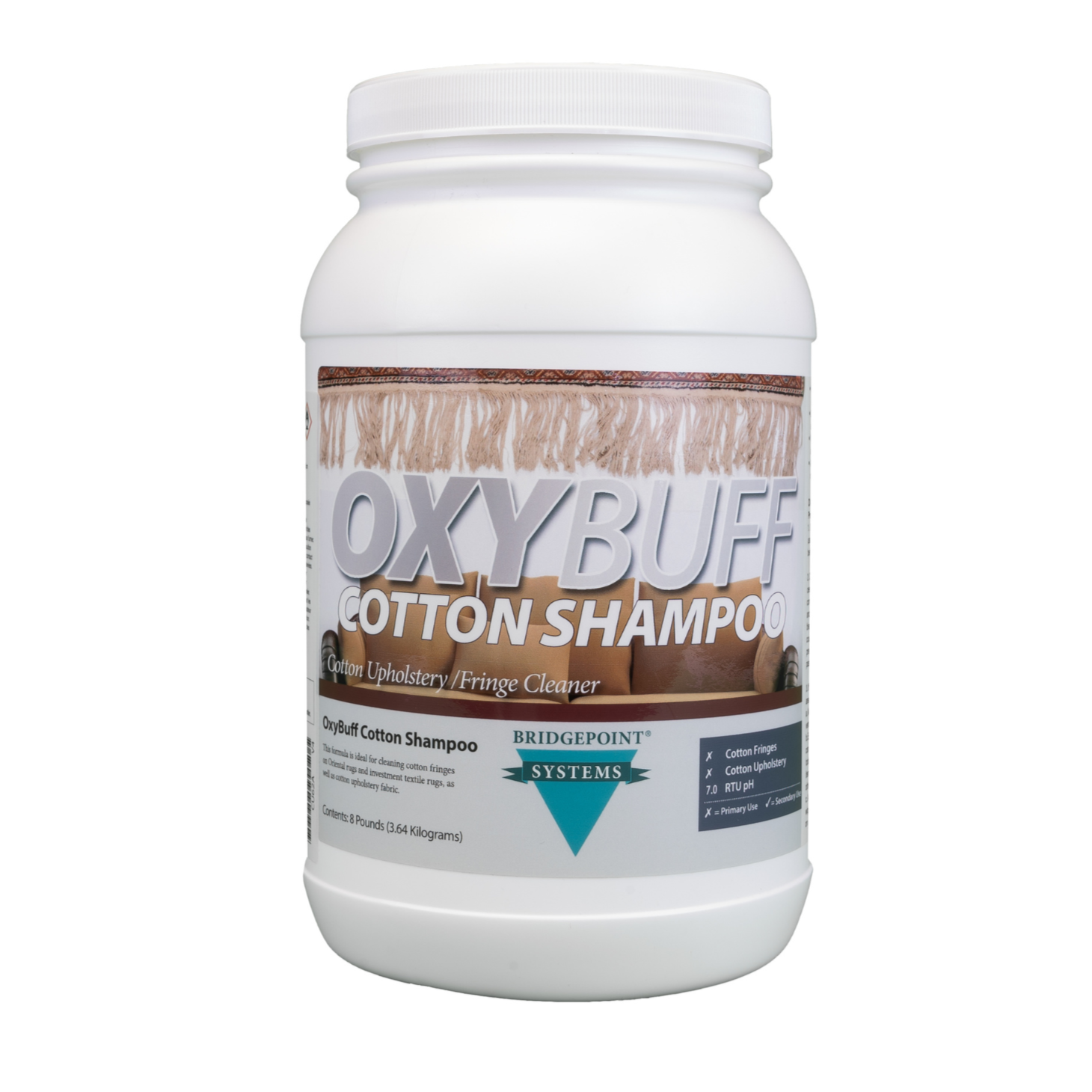 shampooing tapis oxybuff cotton bridgepoint system miranet