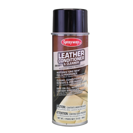 nettoyant revitalisant cuir surface non suédée sw-991 sprayway