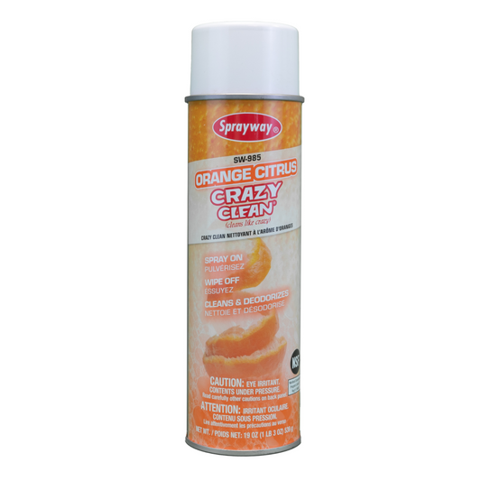 Nettoyant et désodorisant au parfum d'agrume - SW985 - Sprayway