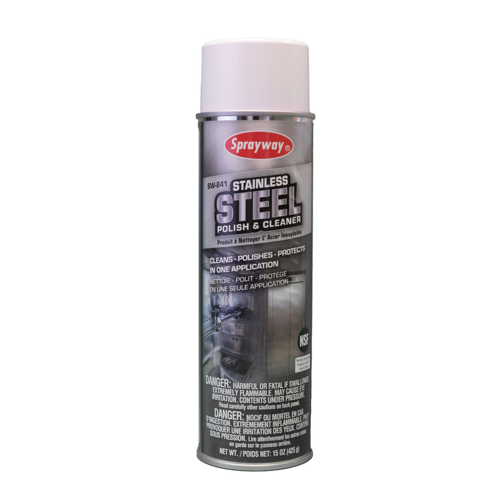 nettoyant acier inoxydable polit sw-841 425g stainless sprayway