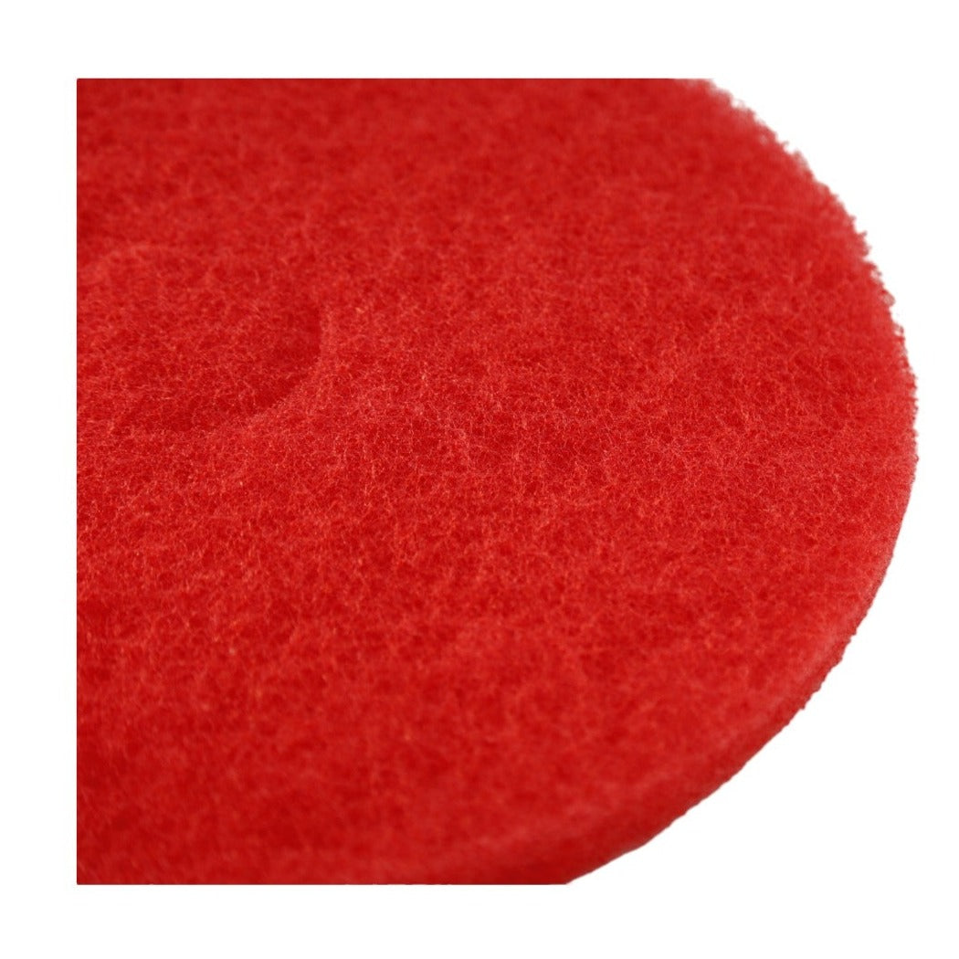 tampon de cirage pour polisseuse rouge Norton zoomé