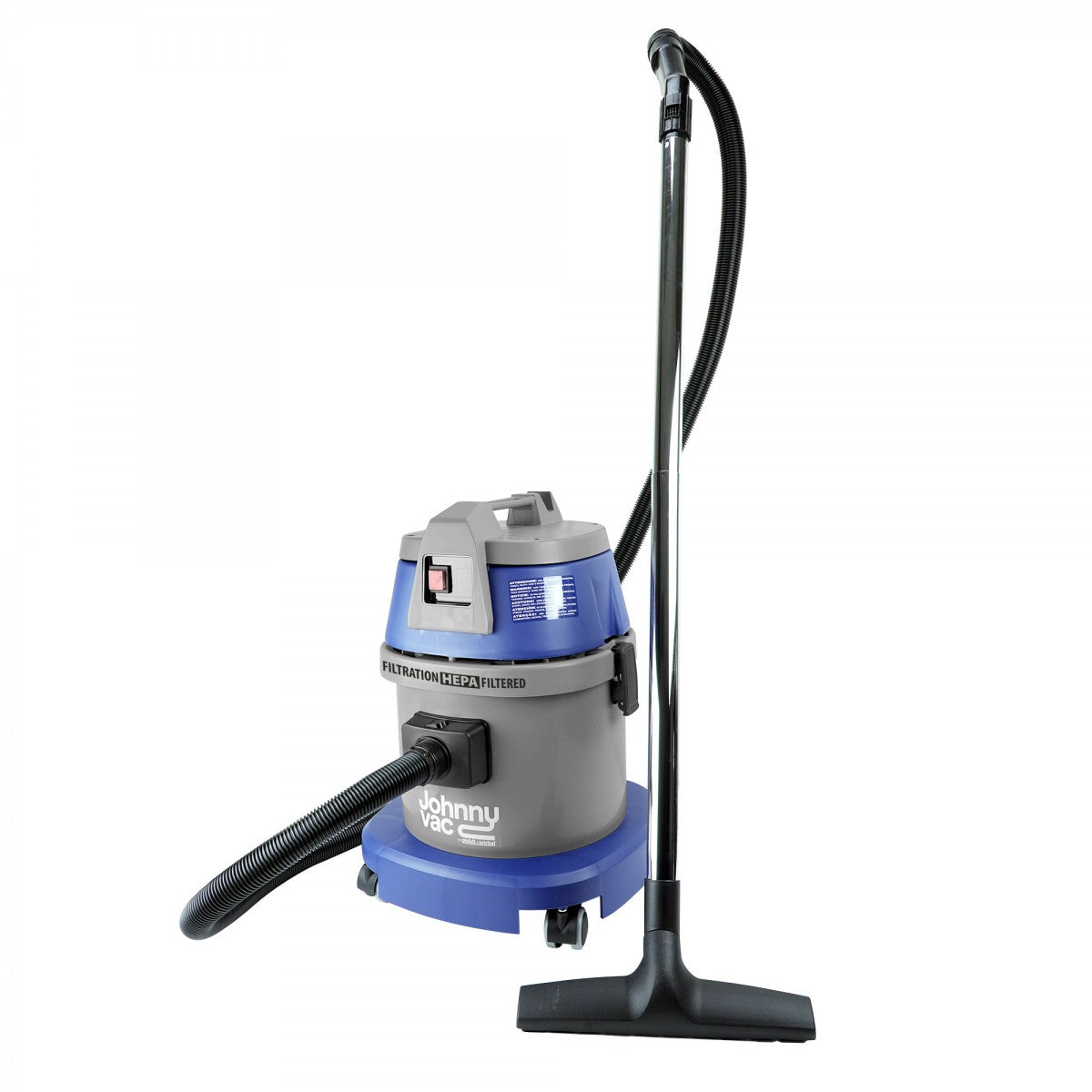Aspirateur commercial johnny vac certifié hepa JV10H capacite 15L outils