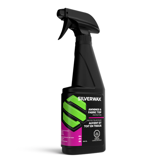 Protecteur pour auvent et toit en tissus - Silverwax - 500ml