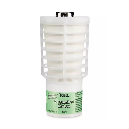 Cartouche odeur TCell concombre melon Rubbermaid sans batterie neutralisant