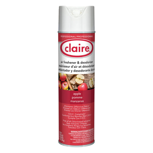 Désodorisant rafraîchisseur air vaporisateur claire pomme rouge professionnel