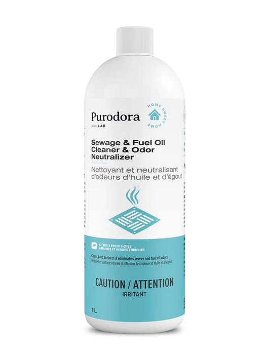 Nettoyant et neutralisant d'odeurs d'huile et d'égout - (2 formats) - Purodora