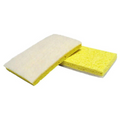 Éponge récurer blanc jaune travaux léger nettoyer surfaces