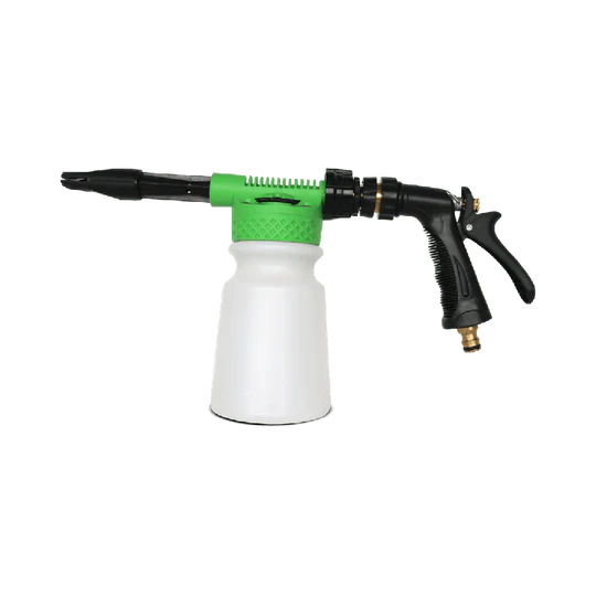 Low-pressure foam gun