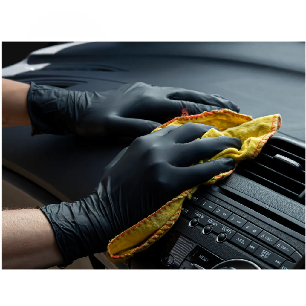 Nitrile Medical Gloves - Black - Bold