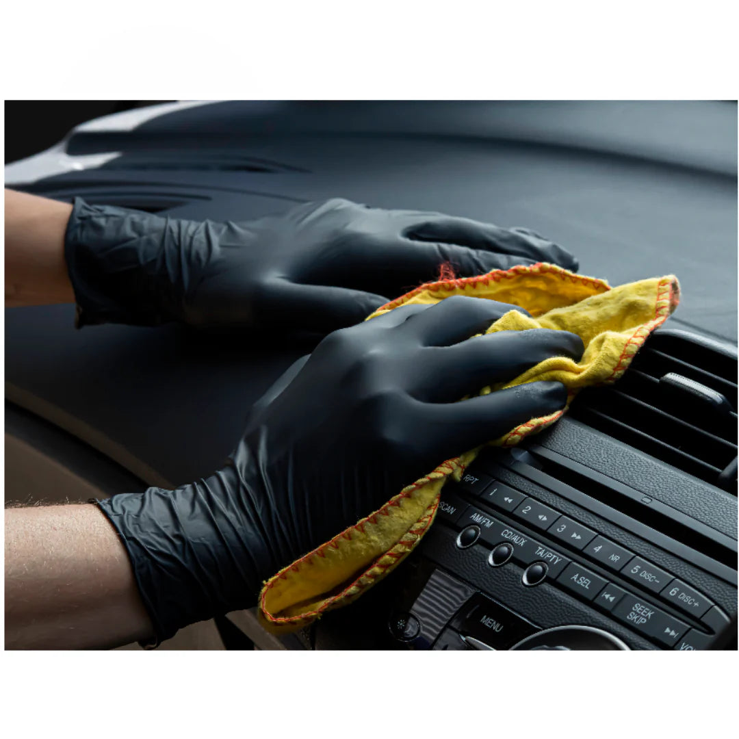 Nitrile Medical Gloves - Black - Bold