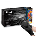 gants bold noir micro texturé éxamination sans poudre nitrile miranet