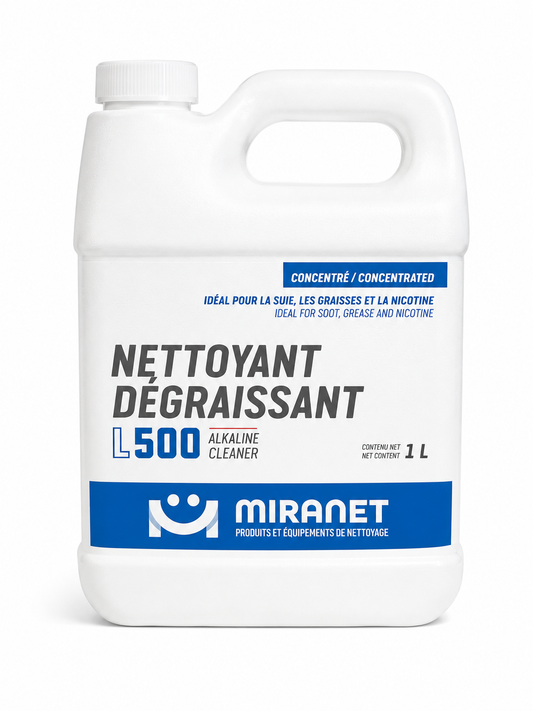 Nettoyant alcalin concentré (2 formats) - L500