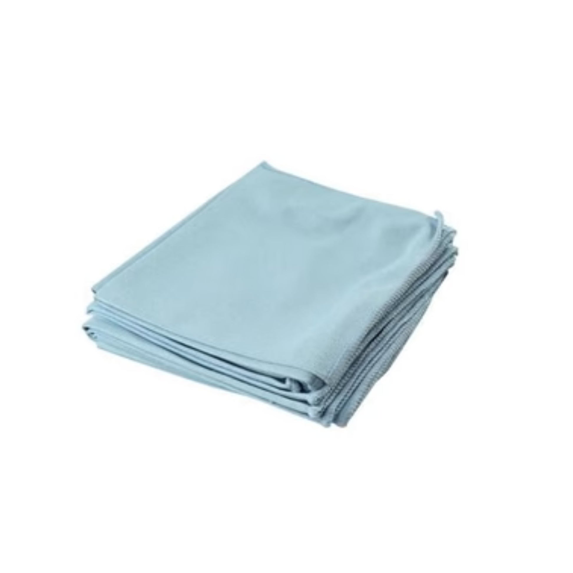 Linges vitre miroirs bleu 14x14 paquet 10 individuel compagnie québécoise microfibre