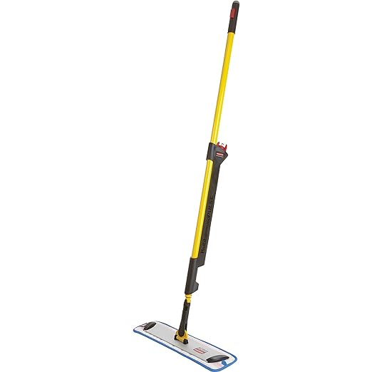 Système nettoyage plancher microfibre hygen pulse rubbermaid manche réservoir