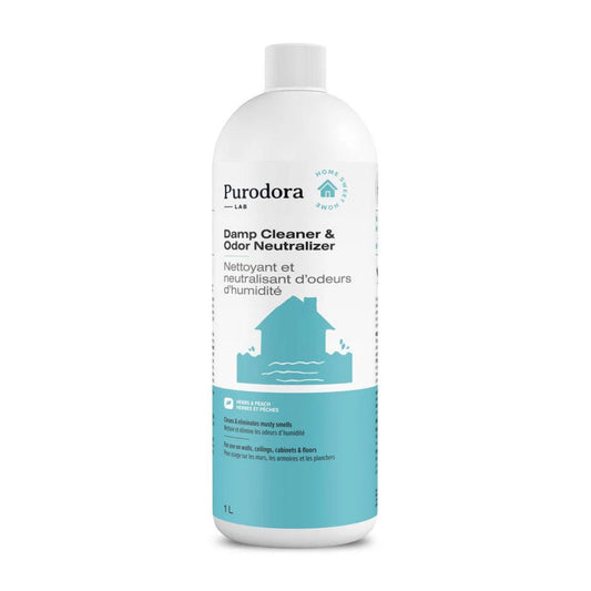 Purodora nettoyant neutralisant odeurs humidité maison à diluer 1L surfaces dures