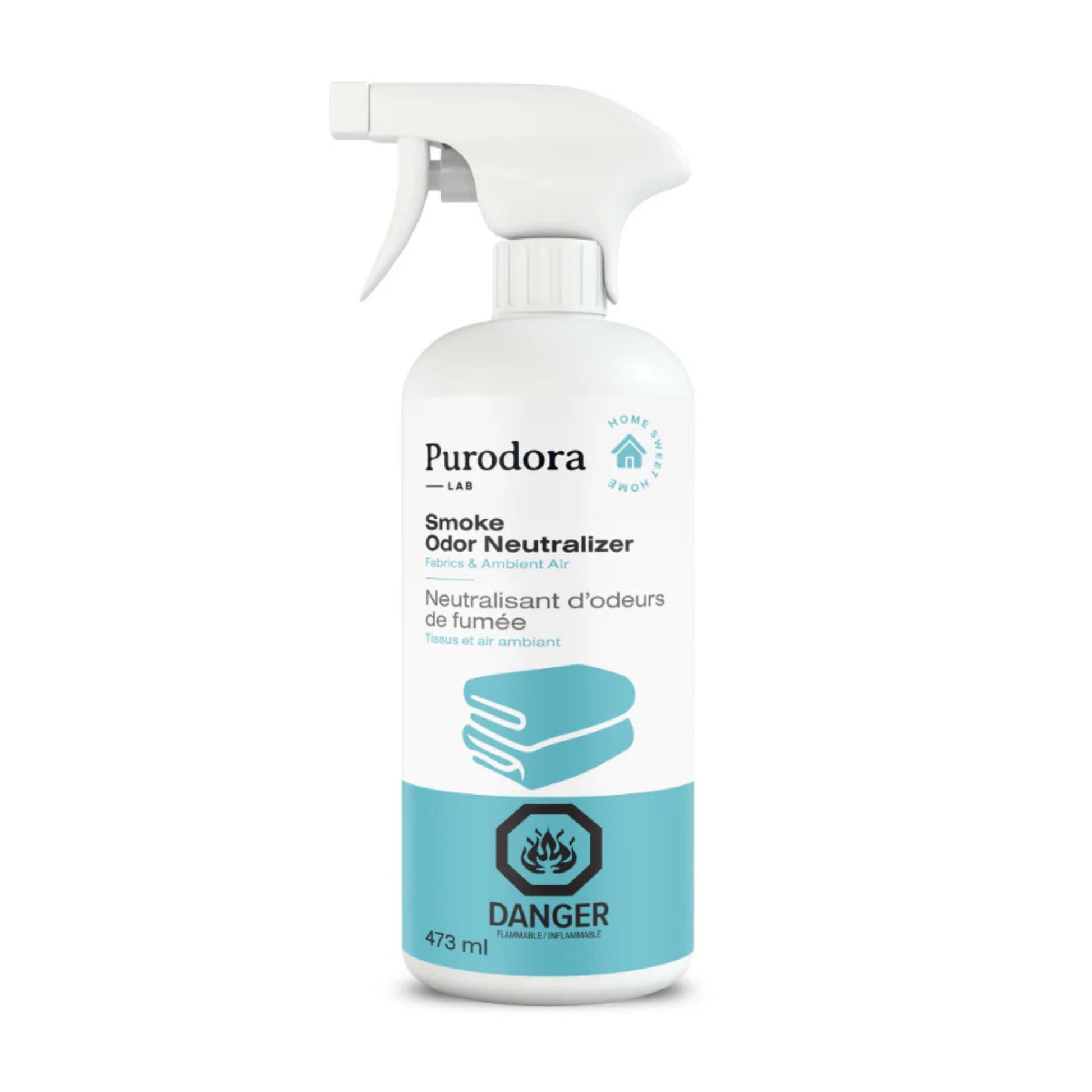 Purodora neutralisant odeur fumée tabac tissus air ambiant prêt utilisation 500 ml