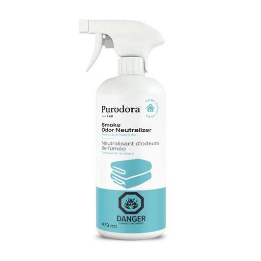 Purodora neutralisant odeur fumée tabac tissus air ambiant prêt utilisation 500 ml