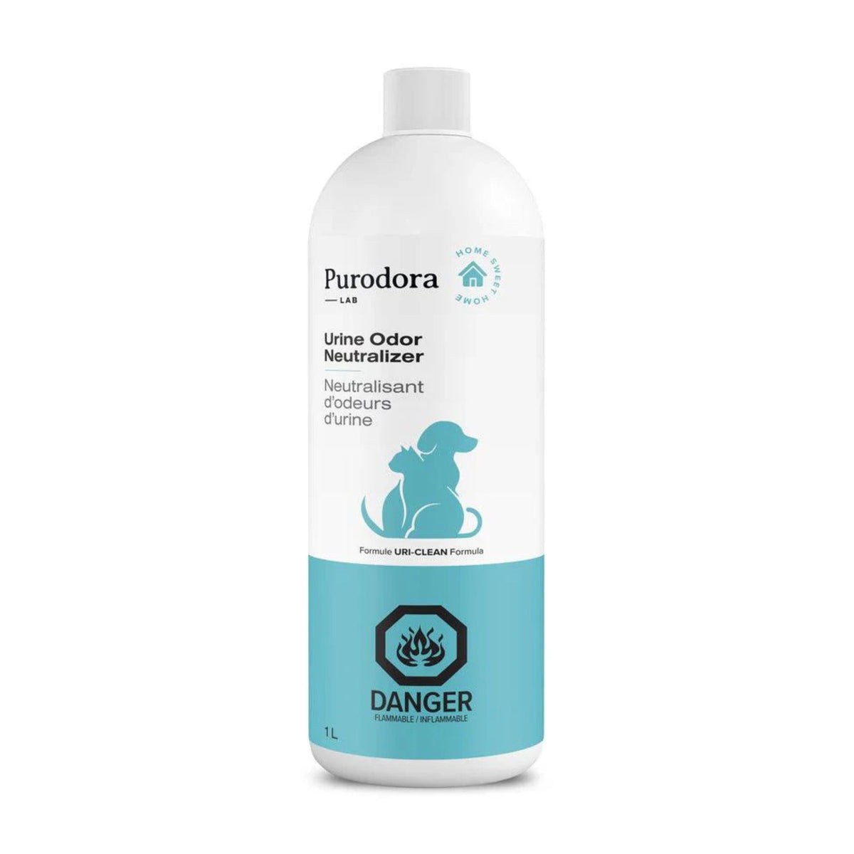 Purodora neutralisant odeur urine prêt à l'emploi base alcool animaux 1L