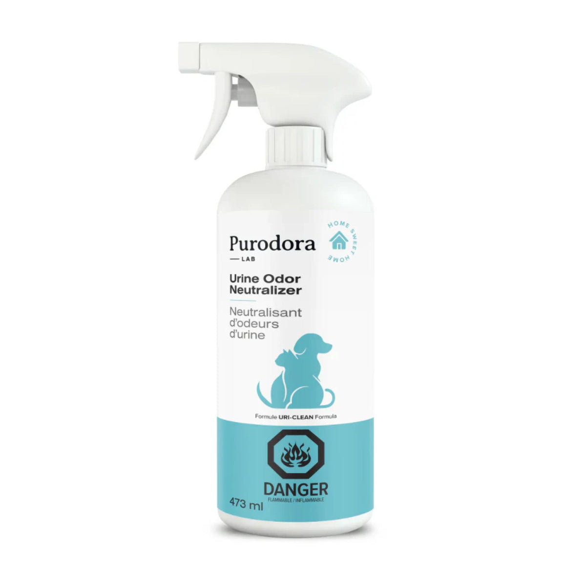 Purodora neutralisant odeur urine prêt à l'emploi base alcool animaux 473ml
