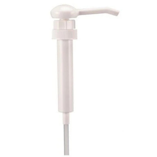 Pompe 1oz non graudé pour gallon 4L blanche produit mesure