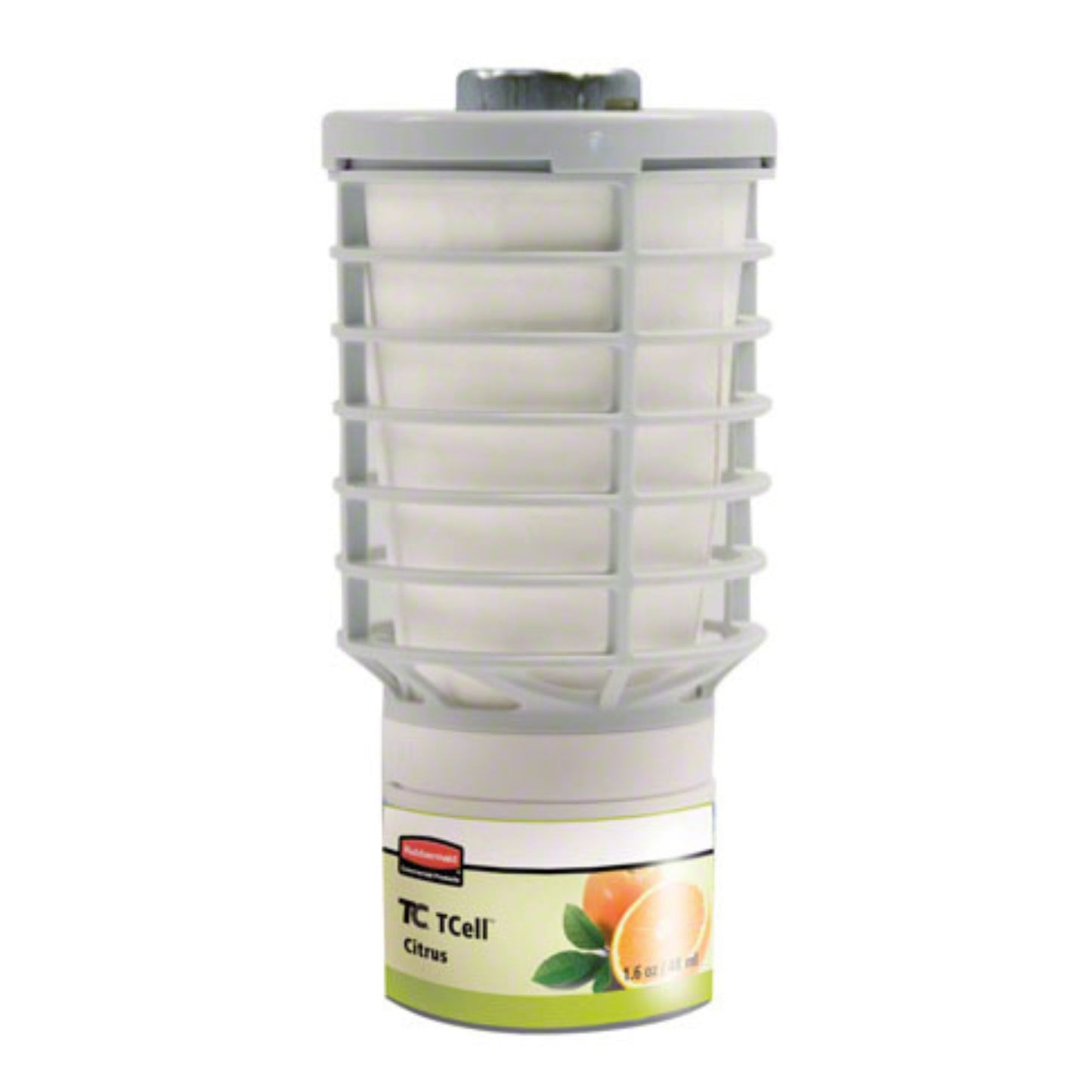 Tcell cartouche recharge citron odeur rubbemaid distributeur